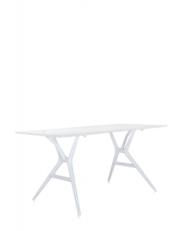 SPOON TABLE - 140 cm -Weiß/Weiß