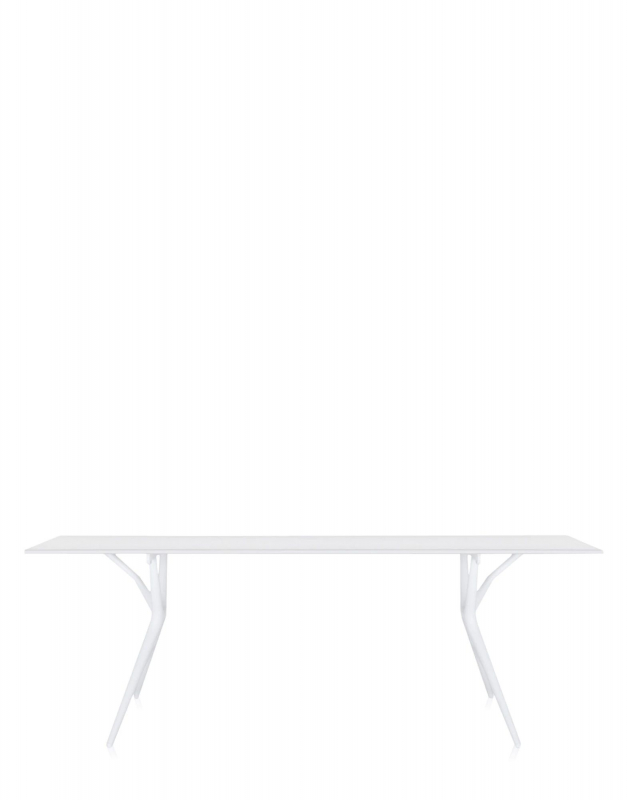 SPOON TABLE - 200 cm -Weiß/Weiß