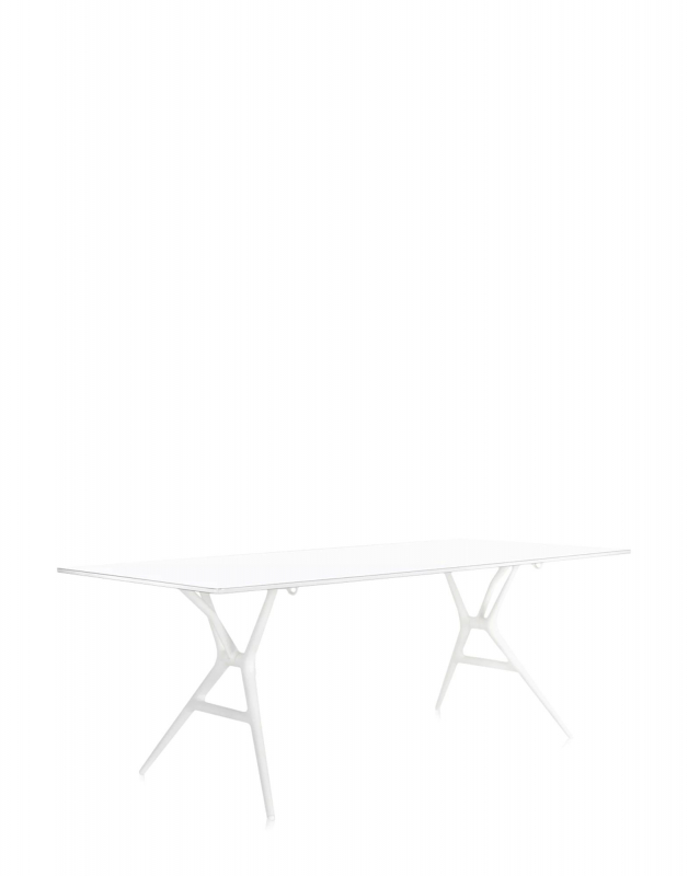 SPOON TABLE - 200 cm -Weiß/Weiß